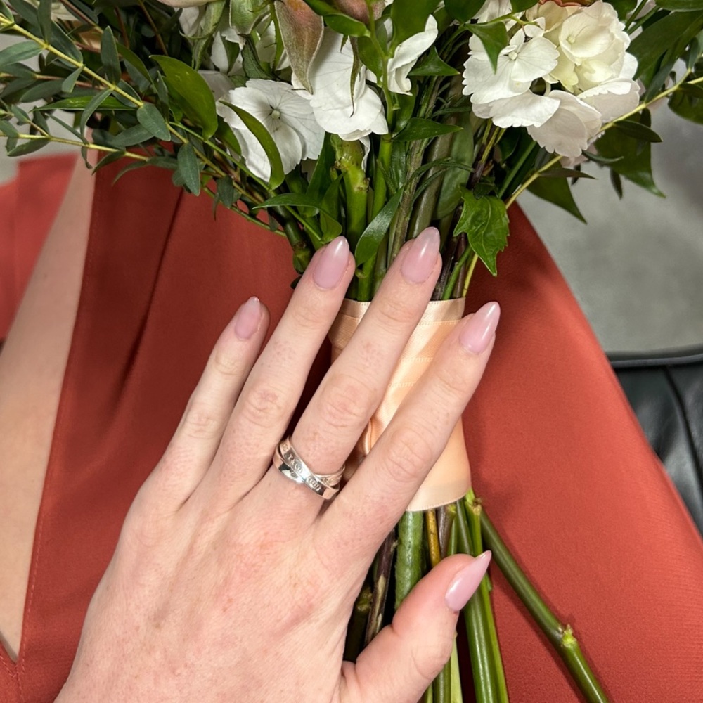 Tiffany Interlocking Circles Ring in Silver